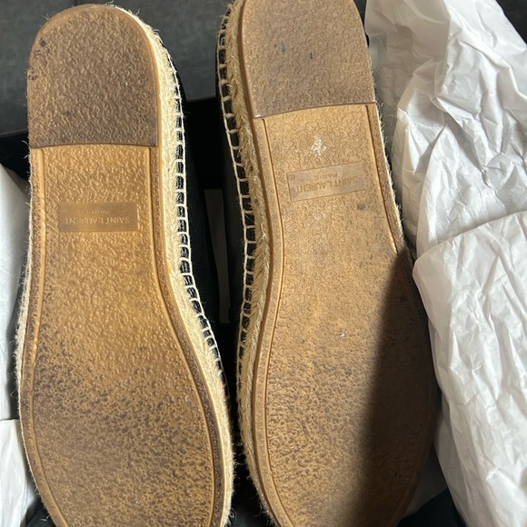 YSL Black leather espadrilles - Picture 4 of 6